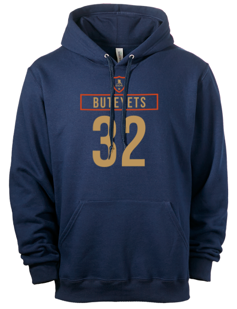 Away Jersey Vyacheslav Buteyets Eco Premium Unisex Hooded Sweatshirt | Swagsta