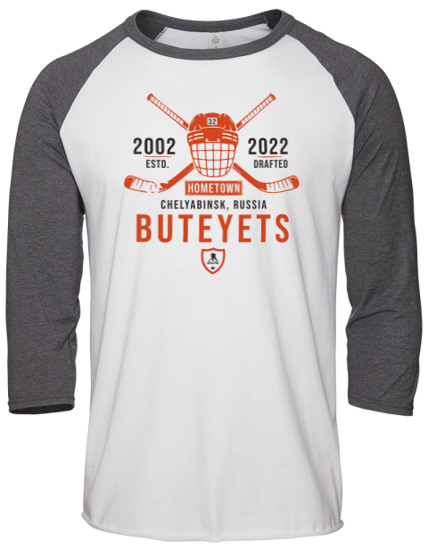 Classic Heritage Vyacheslav Buteyets Unisex Premium Three-Quarter Raglan T-Shirt | Swagsta