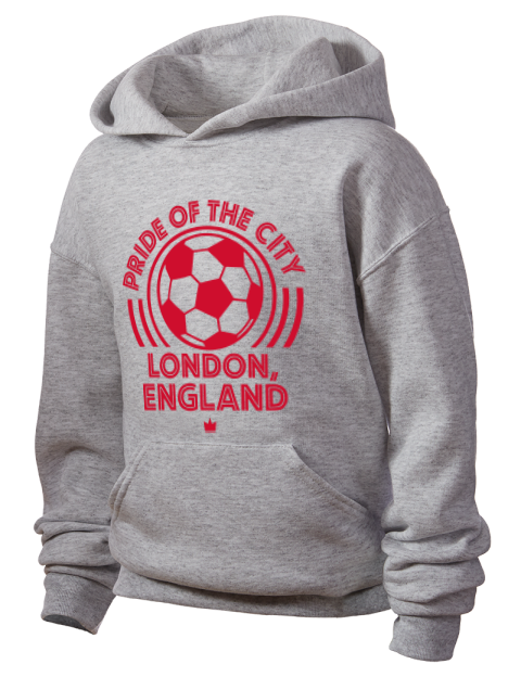 London England Soccer Youth Hooded Sweatshirt | Swagsta