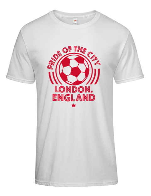 London England Soccer Men's Premium T-Shirt | Swagsta