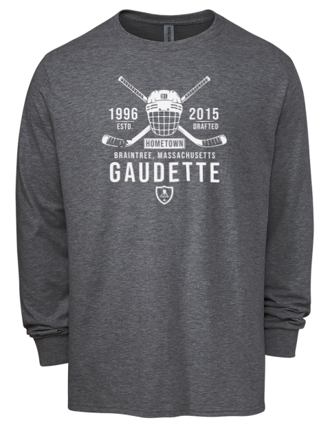 Heritage Adam Gaudette Men's Premium Blend Long Sleeve-T-Shirt | Swagsta