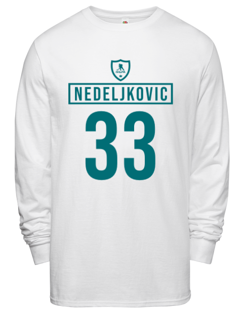 Away Jersey Alex Nedeljkovic Men's Long-Sleeve T-Shirt | Swagsta