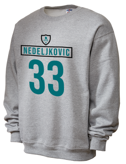 Home Jersey Alex Nedeljkovic Unisex Crewneck Sweatshirt | Swagsta
