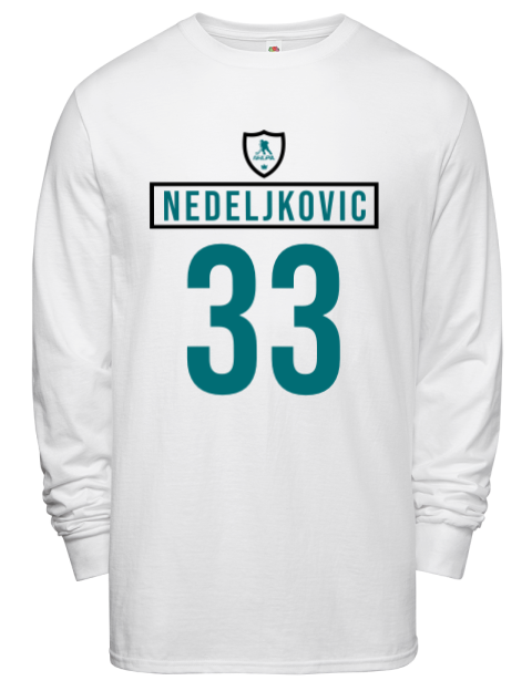 Home Jersey Alex Nedeljkovic Men's Long-Sleeve T-Shirt | Swagsta