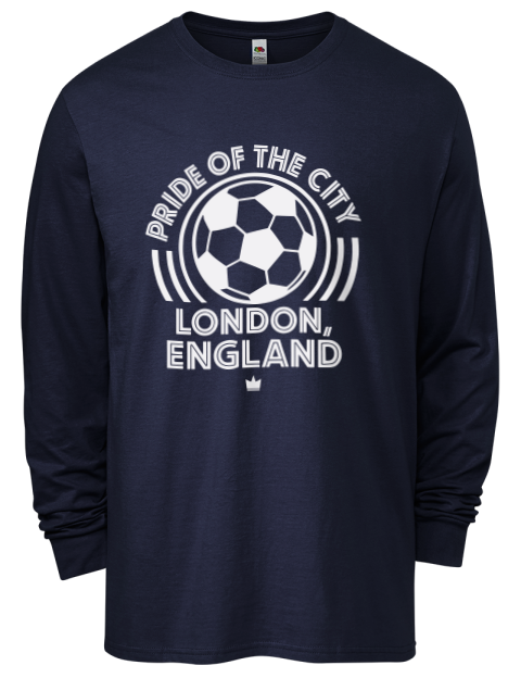 Pride of the City Soccer Men's Long-Sleeve T-Shirt | Swagsta