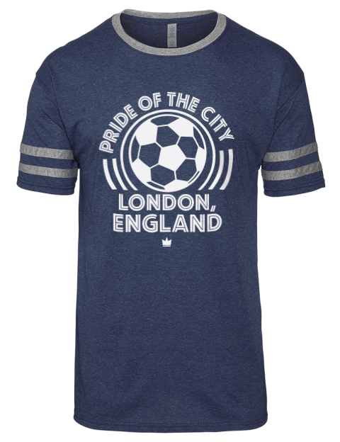 Pride of the City Soccer Men's Tri-Blend T-Shirt | Swagsta