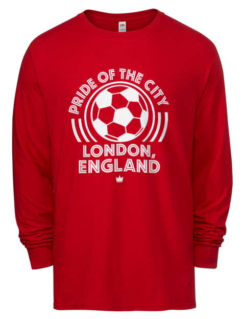 Pride of the City Soccer Men's Long-Sleeve T-Shirt | Swagsta