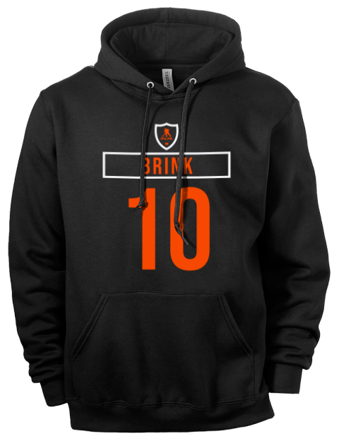 Away Jersey Bobby Brink Eco Premium Unisex Hooded Sweatshirt | Swagsta