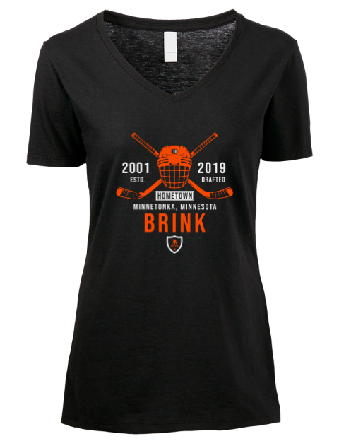 Heritage Bobby Brink Premium Ladies V-Neck T-Shirt | Swagsta