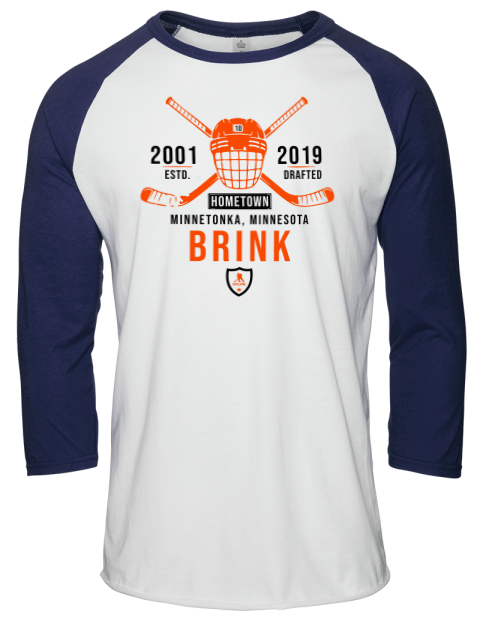 Classic Heritage Bobby Brink Unisex Premium Three-Quarter Raglan T-Shirt | Swagsta