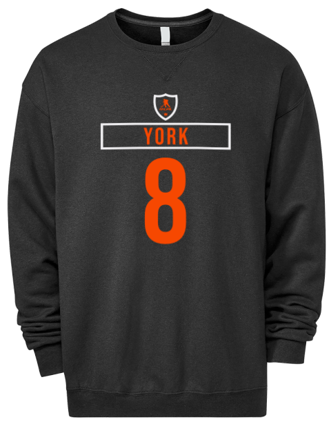 Away Jersey Cameron York Premium Unisex Crewneck Sweatshirt | Swagsta