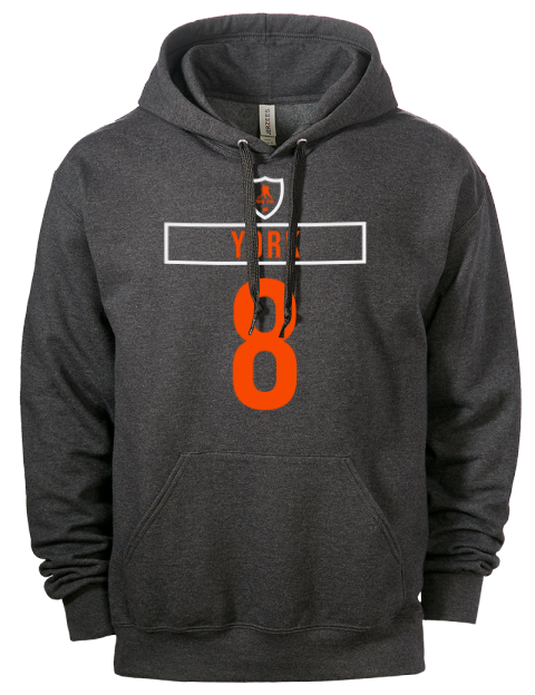 Away Jersey Cameron York Eco Premium Unisex Hooded Sweatshirt | Swagsta