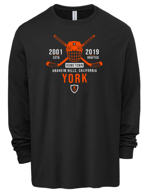 Heritage Cameron York Men's Premium Blend Long Sleeve-T-Shirt | Swagsta