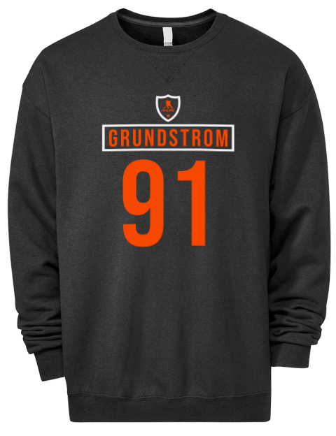 Away Jersey Carl Grundstrom Premium Unisex Crewneck Sweatshirt | Swagsta
