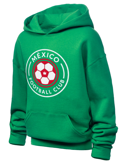 Mexico Football Club Soccer Youth Hooded Sweatshirt | Swagsta