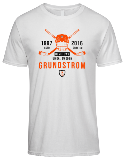 Classic Heritage Carl Grundstrom Premium Ring-Spun Cotton Unisex T-Shirt | Swagsta