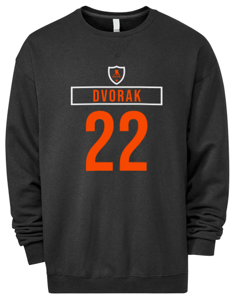 Away Jersey Christian Dvorak Premium Unisex Crewneck Sweatshirt | Swagsta
