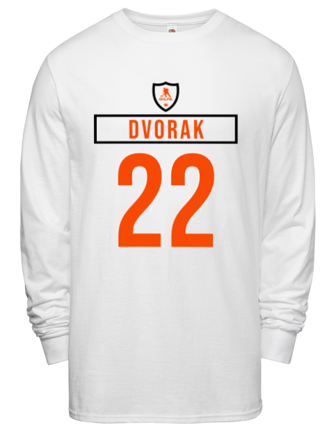 Home Jersey Christian Dvorak Men's Long-Sleeve T-Shirt | Swagsta