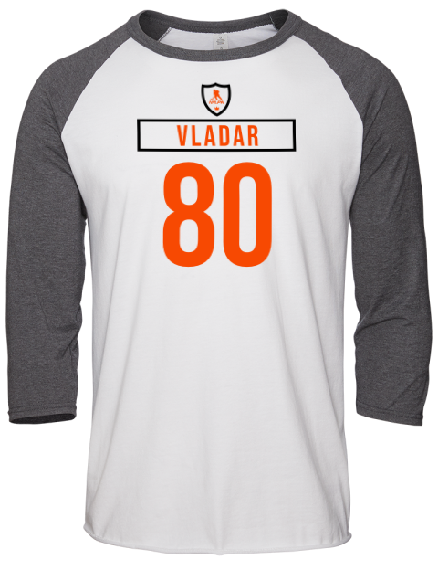 Home Jersey Daniel Vladar Unisex Premium Three-Quarter Raglan T-Shirt | Swagsta