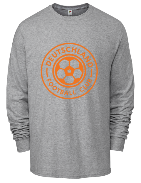 Deutschland Football Club Soccer Men's Long-Sleeve T-Shirt | Swagsta