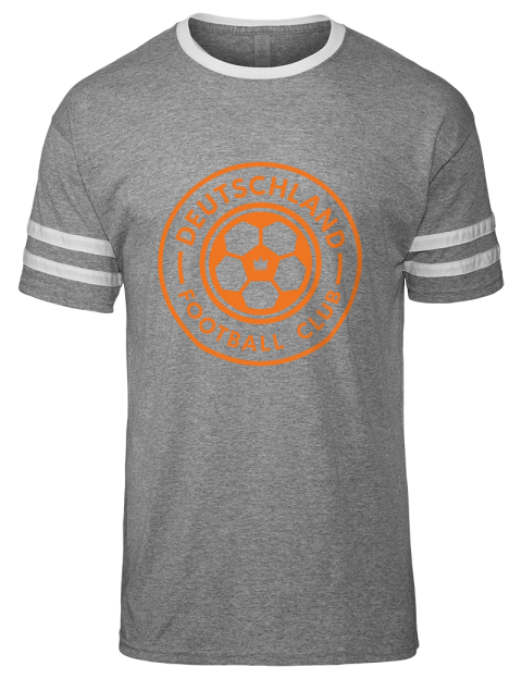 Deutschland Football Club Soccer Men's Tri-Blend T-Shirt | Swagsta