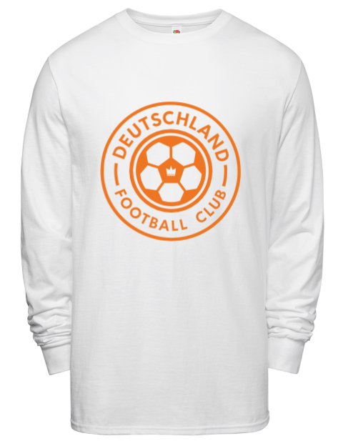 Deutschland Football Club Soccer Men's Long-Sleeve T-Shirt | Swagsta