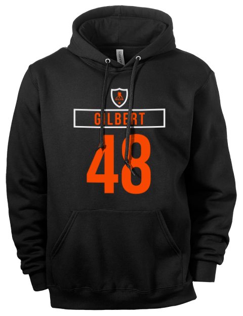 Away Jersey Dennis Gilbert Eco Premium Unisex Hooded Sweatshirt | Swagsta