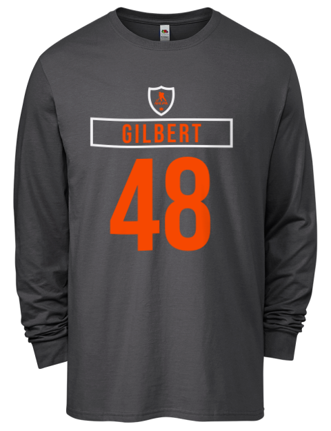 Away Jersey Dennis Gilbert Men's Long-Sleeve T-Shirt | Swagsta