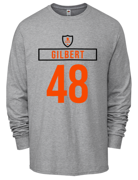 Home Jersey Dennis Gilbert Men's Long-Sleeve T-Shirt | Swagsta
