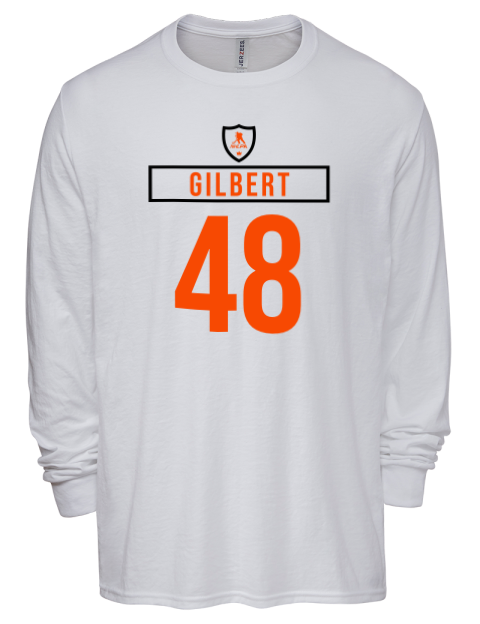 Home Jersey Dennis Gilbert Men's Premium Blend Long Sleeve-T-Shirt | Swagsta