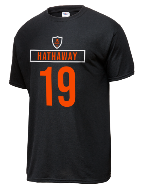 Away Jersey Garnet Hathaway Dri-Power Unisex T-Shirt | Swagsta