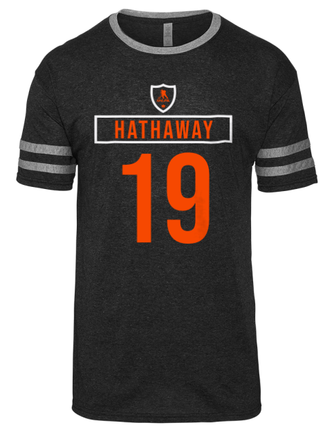 Away Jersey Garnet Hathaway Men's Tri-Blend T-Shirt | Swagsta