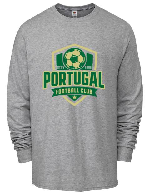 Portugal Football Club Soccer Men's Long-Sleeve T-Shirt | Swagsta