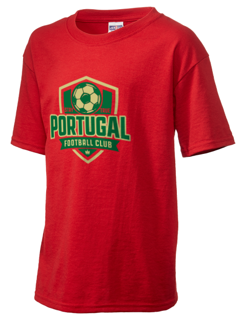 Portugal Football Club Soccer Youth T-Shirt | Swagsta