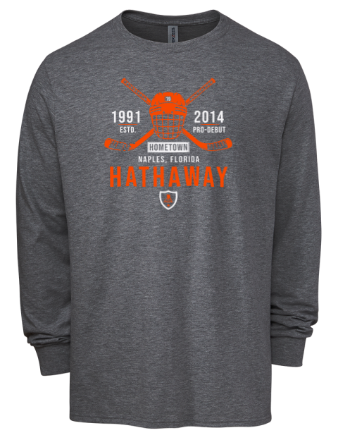 Heritage Garnet Hathaway Men's Premium Blend Long Sleeve-T-Shirt | Swagsta