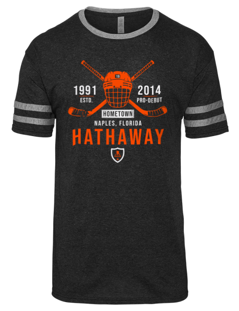 Heritage Garnet Hathaway Men's Tri-Blend T-Shirt | Swagsta