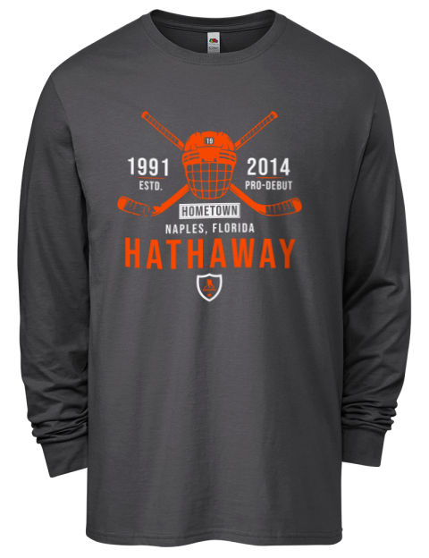 Heritage Garnet Hathaway Men's Long-Sleeve T-Shirt | Swagsta