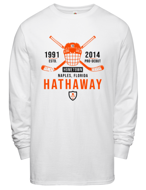 Classic Heritage Garnet Hathaway Men's Long-Sleeve T-Shirt | Swagsta