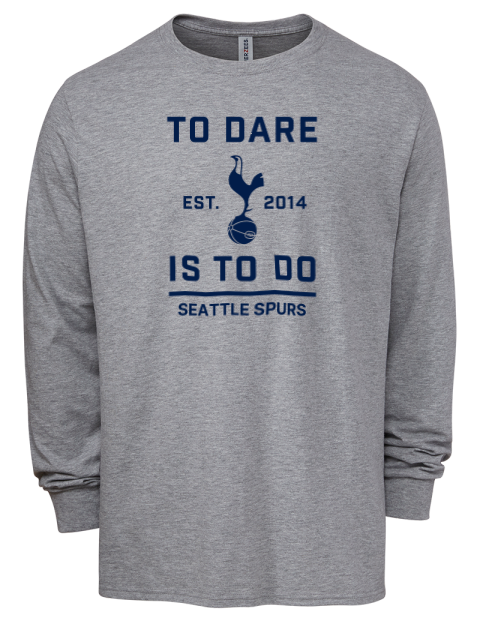 Seattle Spurs Men's Premium Blend Long Sleeve-T-Shirt