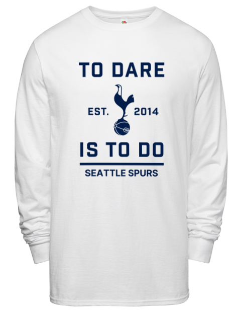 To Dare Seattle Spurs Men's Long-Sleeve T-Shirt | Swagsta