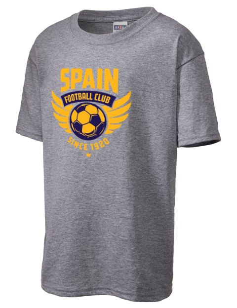 Spain Football Club Soccer Youth T-Shirt | Swagsta