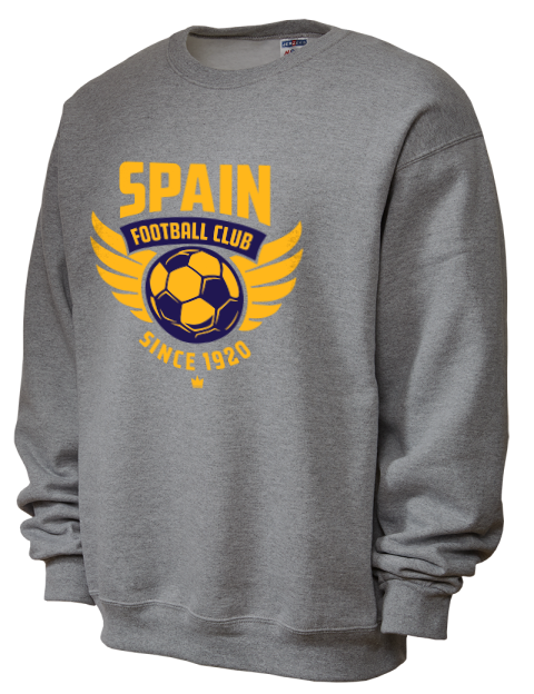 Spain Football Club Soccer Unisex Crewneck Sweatshirt | Swagsta