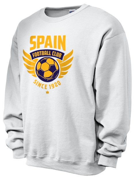 Spain Football Club Soccer Unisex Crewneck Sweatshirt | Swagsta