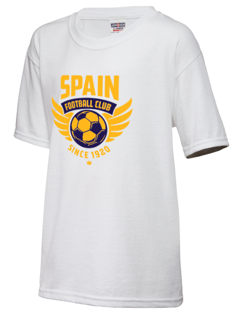 Spain Football Club Soccer Youth T-Shirt | Swagsta