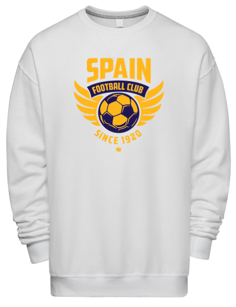 Spain Football Club Soccer Premium Unisex Crewneck Sweatshirt | Swagsta