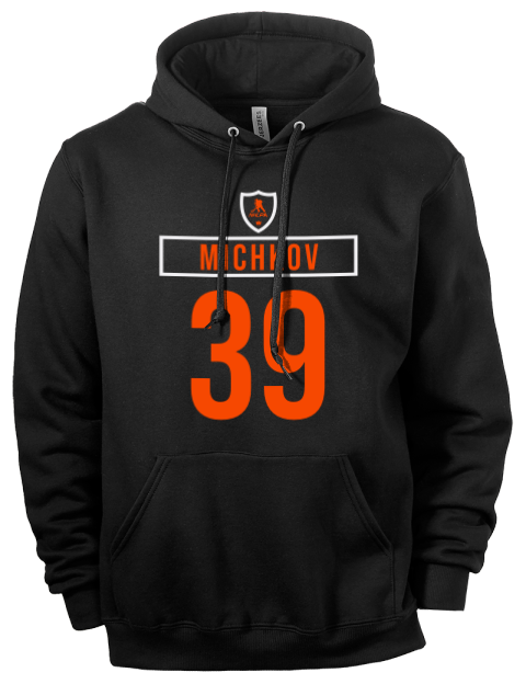 Away Jersey Matvei Michkov Eco Premium Unisex Hooded Sweatshirt | Swagsta