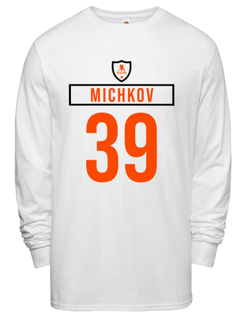 Home Jersey Matvei Michkov Men's Long-Sleeve T-Shirt | Swagsta