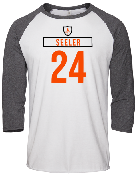 Home Jersey Nick Seeler Unisex Premium Three-Quarter Raglan T-Shirt | Swagsta