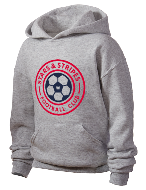 Stars & Stripes Soccer Youth Hooded Sweatshirt | Swagsta