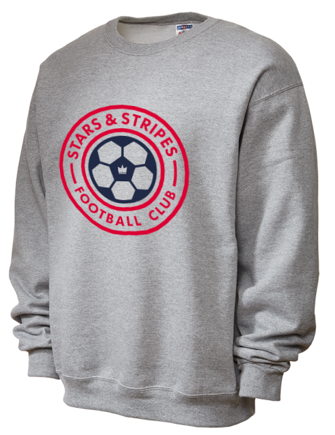 Stars & Stripes Soccer Unisex Crewneck Sweatshirt | Swagsta